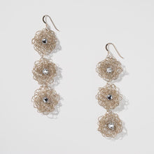 Load image into Gallery viewer, Tri Florette Earrings