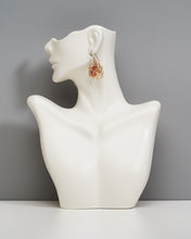 Load image into Gallery viewer, Birthstone Earrings with Carnelian Stones