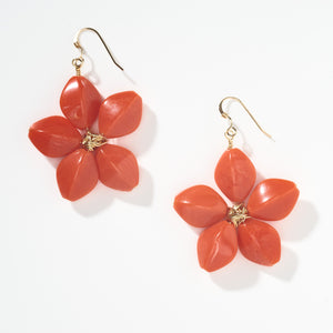 Hawaiian Flower Earrings